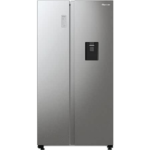 Fridgemaster MS91547DFE - Amerikaanse Koelkast - 547 liter - Zilver - 178 cm