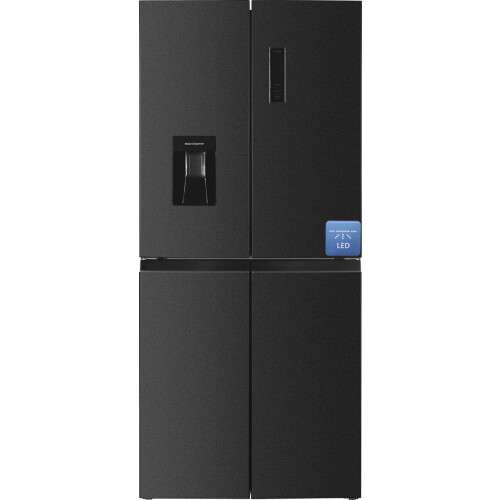 Frilec BONN-MD458-WS-040DDI - Amerikaanse koelkast - No-Frost - Dark Inox - 419 liter