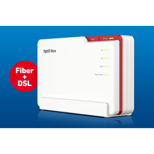 Fritz Fritz!Box 5690 Pro - Router - Wi-Fi 7 5760 Mbit/s Tri-band - Wit