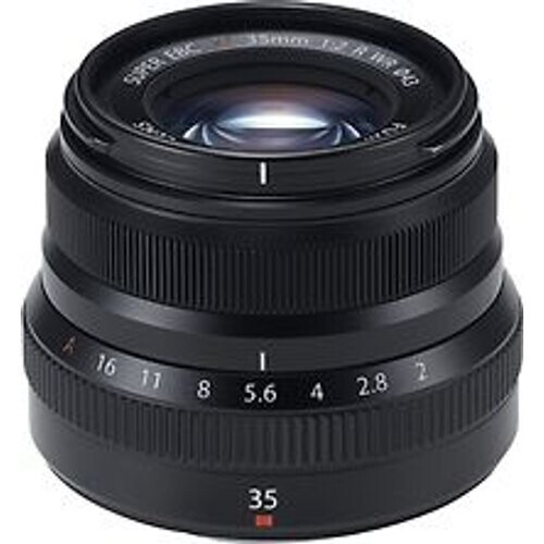 Fujifilm Fujinon XF 35 mm F2.0 R WR 43 mm filter (geschikt voor Fujifilm XF) zwart Tweedehands