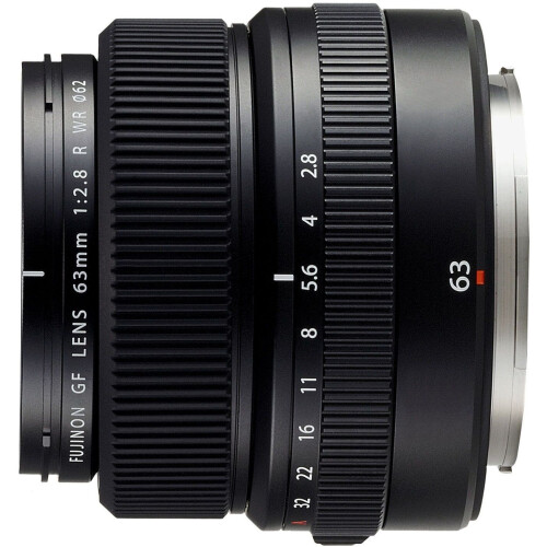 Fujifilm GF 63mm f/2.8 R WR - Prime lens - Diafragma 2.8 - Filtermaat 62mm