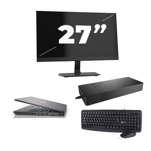 Fujitsu LIFEBOOK U7311 - Intel Core i5-11e Generatie - 13 inch - 8GB RAM - 256GB SSD - Windows 11 Home + 1x 27 inch Monitor Tweedehands