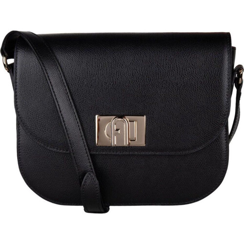 Furla 1927 - Crossbodytas - Leer - Zwart Tweedehands
