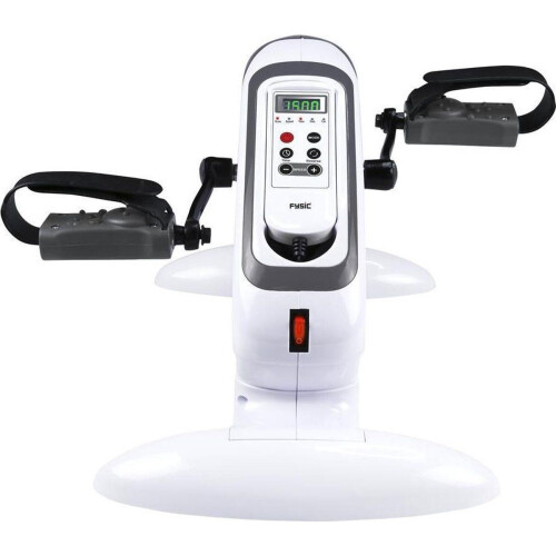 Fysic FW-18 - Mobiliteitstrainer - 5 programma's 12 snelheden - Grijs/Wit