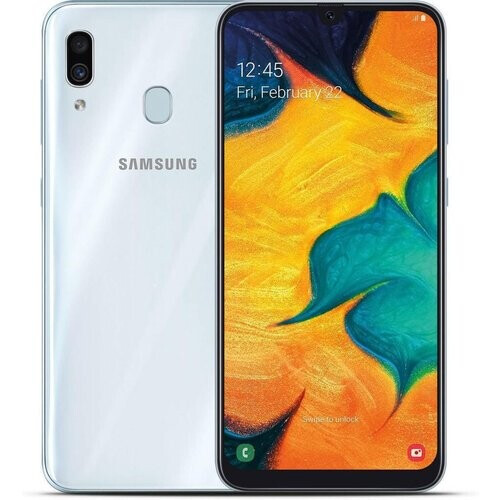 Galaxy A30 32GB - Wit - Simlockvrij - Dual-SIM Tweedehands