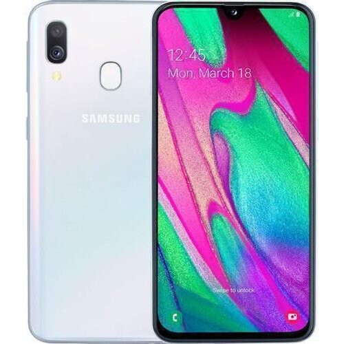 Galaxy A40 64GB - Wit - Simlockvrij Tweedehands