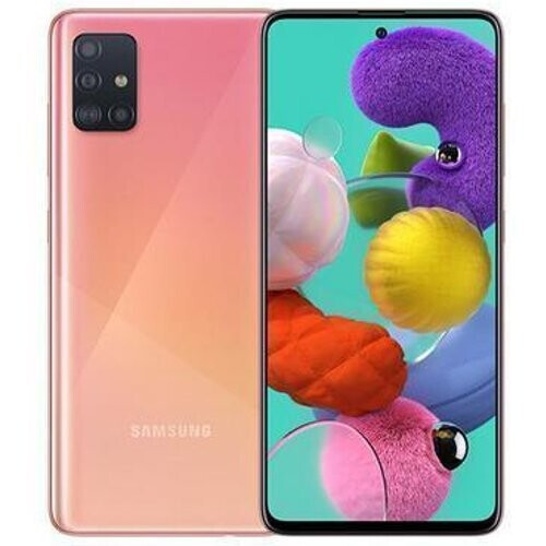 Galaxy A51 128GB - Roze - Simlockvrij - Dual-SIM Tweedehands