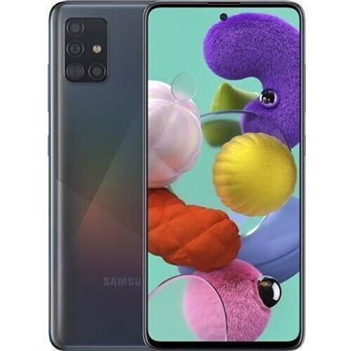 Galaxy A51 128GB - Zwart - Simlockvrij - Dual-SIM Tweedehands