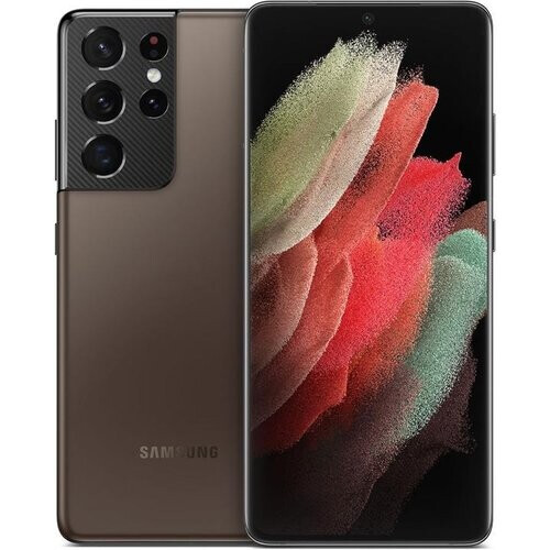 Galaxy S21 Ultra 5G 256GB - Bruin - Simlockvrij - Dual-SIM Tweedehands