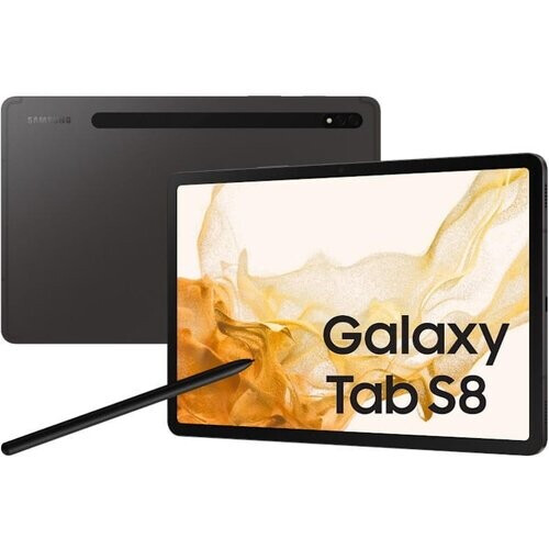 Galaxy Tab S8 128GB - Grijs - WiFi + 5G Tweedehands