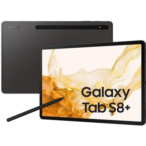 Galaxy Tab S8 + 256GB - Grijs - WiFi Tweedehands