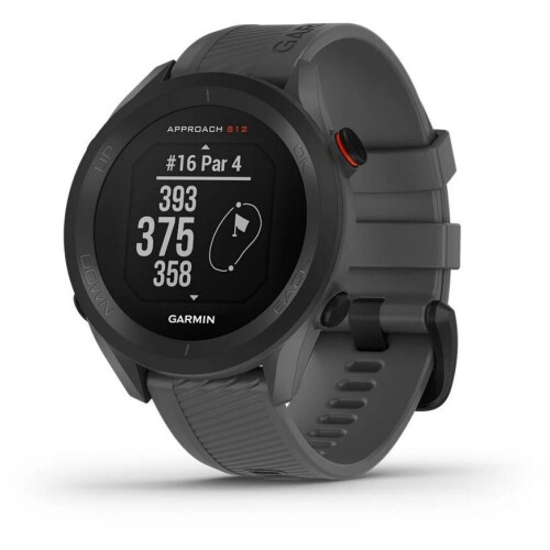 Garmin Approach S12 - GPS Golfhorloge - 42.000+ golfbanen - Grijs