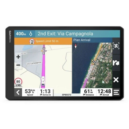Garmin Camper 1095 - GPS-navigatie - 10" touchscreen - Wereldwijd Tweedehands