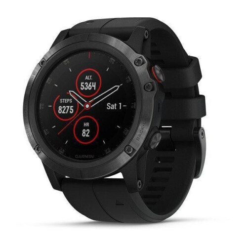 Garmin Fenix 5X Plus Bluetooth 51 mm - Zwart Tweedehands