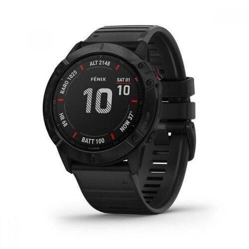 Garmin Fenix 6X Sapphire Bluetooth 51 mm - Zwart