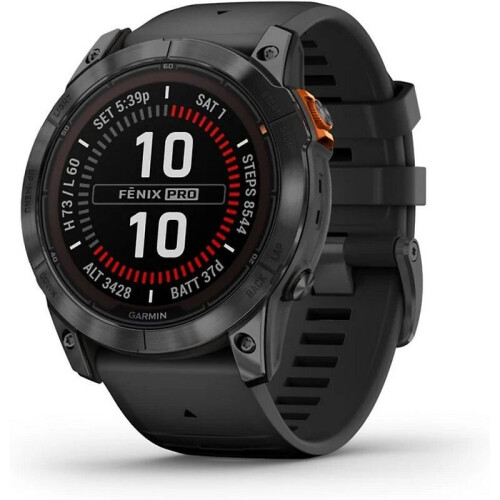 Garmin Fenix 7X Pro Solar Bluetooth 51 mm - Zwart