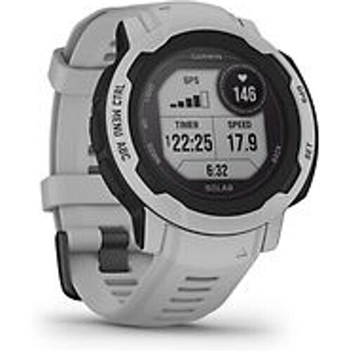 Garmin Instinct 2 45 mm grijs met een grijs siliconen polsband Tweedehands