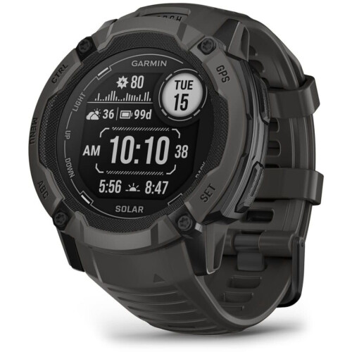 Garmin Instinct 2X Solar - Smartwatch - Opladen met zonne-energie - Grafiet