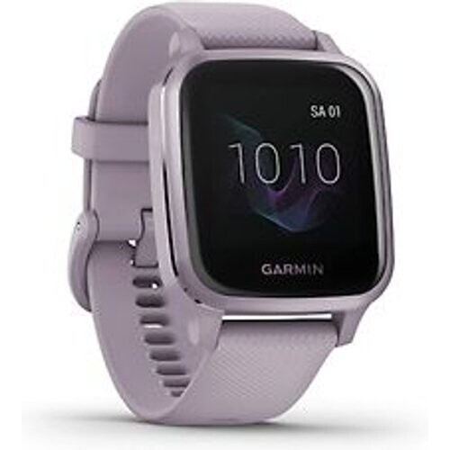 Garmin Venu Sq 40 mm lila op siliconenbandje lavendel [wifi] Tweedehands