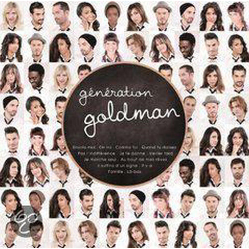 Generation Goldman - CD - Compilatie met nummers van Amel Bent Zaz Jenifer en meer