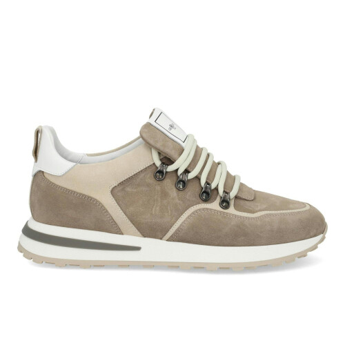 Giorgio 578112 Earth - Herensneakers - Hakhoogte 2.5 cm - Kleur Beige