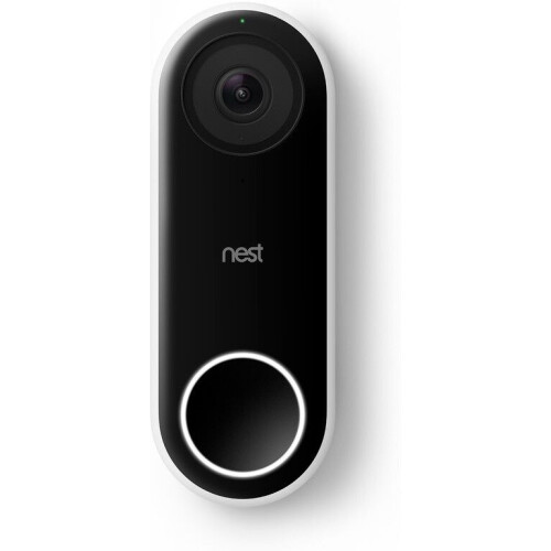 Google Nest Hello - Videodeurbel - HD-video dag en nacht - Bedraad