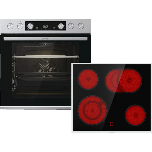 Gorenje Bcs6737e06x En Ecd634x Inbouw Oven En Keramische Kookplaat - Set- | Nieuw (outlet) Tweedehands