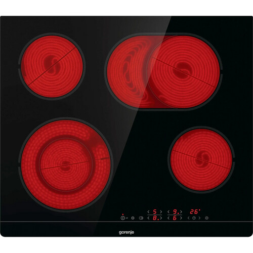 Gorenje Ect643bscot - Keramische Kookplaat - 4 Kookzones | Tweedehands (Refurbished) Tweedehands