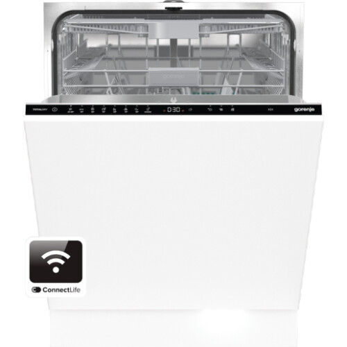 Gorenje Gv673c60 G600 Volledig Geïntegreerde Inbouw Vaatwasser - 16 Couverts - Besteklade - Wifi - Totaldry Functie - Led Licht Op De Vloer - 60 Cm | Nieuw (outlet)
