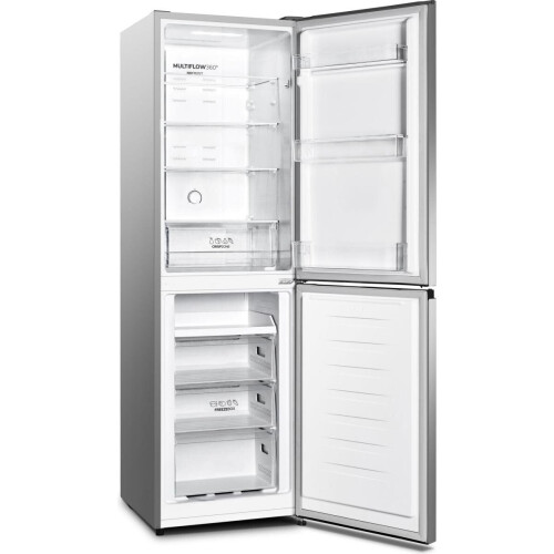 Gorenje NRK418DCS4 - Koelvriescombinatie - No Frost - Grijs Tweedehands
