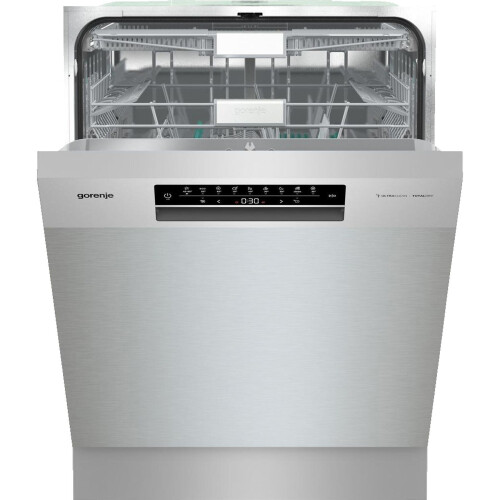 Gorenje ULTRABU16AESX - Onderbouw Vaatwasser - Inverter PowerDrive Motor - TotalDry Functie - RVS - 60cm - 16 Couverts Tweedehands