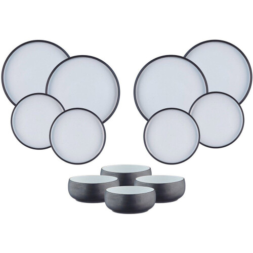 GOURMET Essentials - Servies - 12 delen - Onyx (12 stuks) Tweedehands