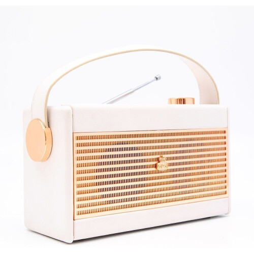 GPO Retro Darcy - Portable Radio - Voorkeuzezenders 20 - Wit