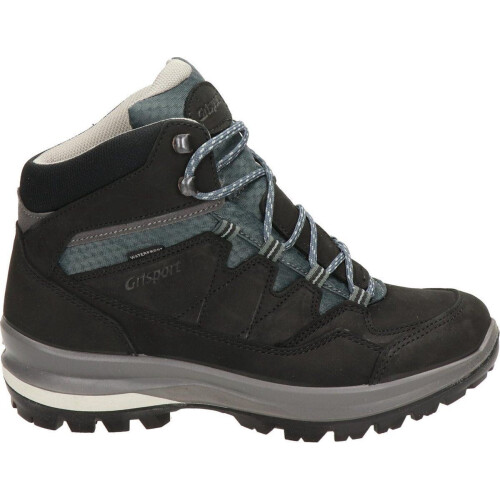 Grisport Bari Mid - Wandelschoenen Dames - Vibram zool - Black Tweedehands