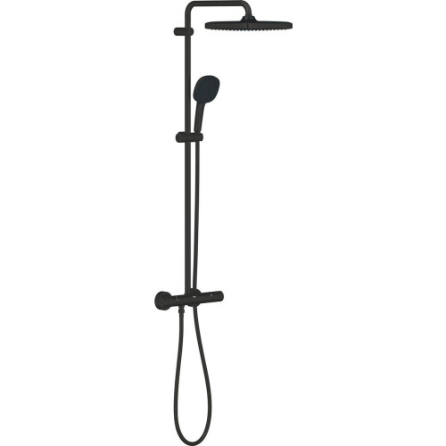 GROHE Comfort 250 - Douchesysteem - Thermostaatkraan - Matte Black
