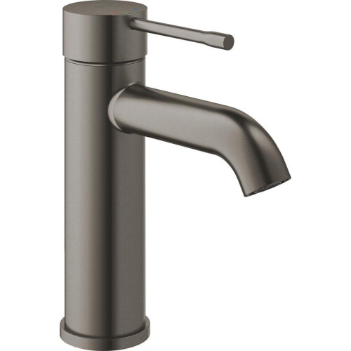 GROHE Essence New - Wastafelmengkraan - Lage uitloop - Hard graphite geborsteld