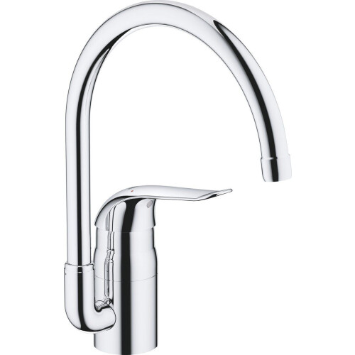 GROHE Euroeco - Keukenkraan - Hoge uitloop 20.70 cm - Chroom