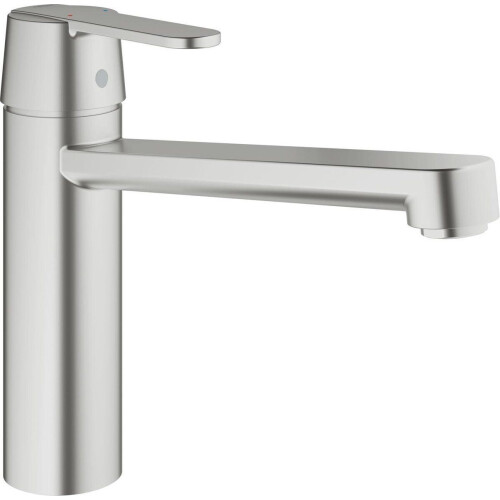 GROHE Get Keukenkraan - Medium uitloop - 140° draaibaar - RVS-look