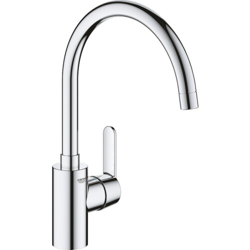 GROHE QuickFix Get Keukenkraan - draaibare uitloop - chroom - 31494001