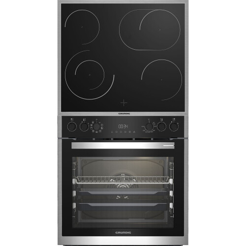 Grundig GEHM19310B - Inbouw oven - 72 liter - Hete lucht functie - Zwart Tweedehands