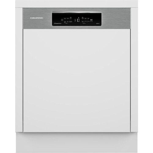 Grundig GNSP4510XCW - Half geïntegreerde inbouwvaatwasser - 14 couverts - 42 dB