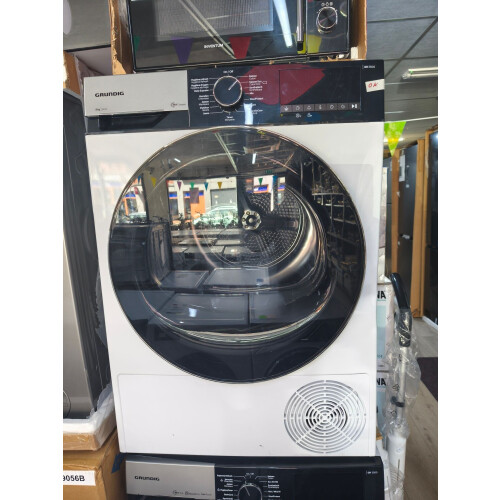 Grundig GT5P6924W0 - Warmtepompdroger - 9 kg A+++ - Wit Tweedehands