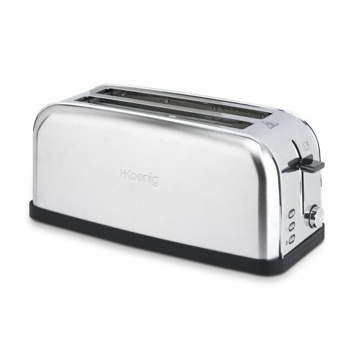 H. Koenig TOAS28 - Long Slot Broodrooster - RVS - 1500 Watt