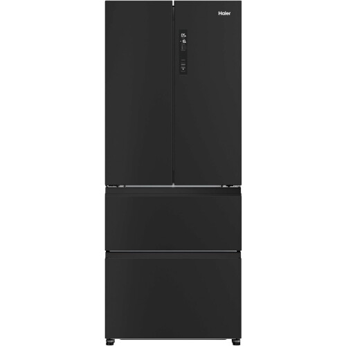 Haier Hfr3-718enpt - Amerikaanse Koelkast - 402 Liter - Nofrost - Zwart | Nieuw (outlet)