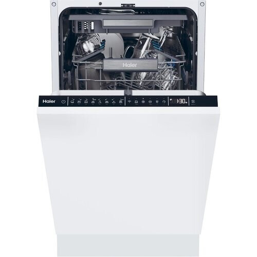 Haier Xi1c3tb2fb - Smalle Inbouw Vaatwasser - 45 Cm - 11 Couverts - Hon App - 43 Db - Energieklasse C | Nieuw (outlet) Tweedehands