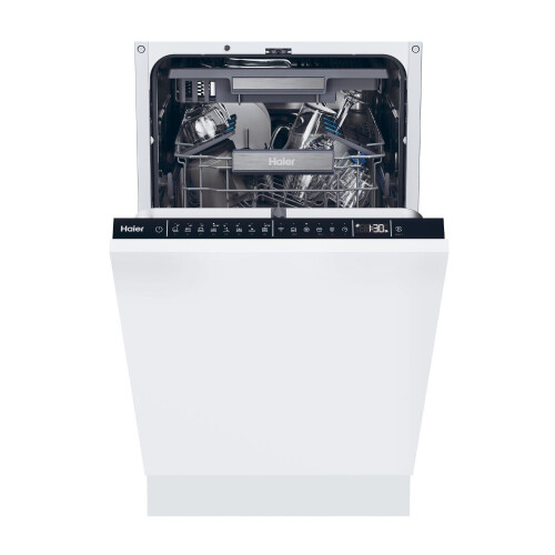 Haier Xi1c3tb2fb - Smalle Inbouw Vaatwasser - 45 Cm - 11 Couverts - Hon App - 43 Db - Energieklasse C | Nieuw (outlet)