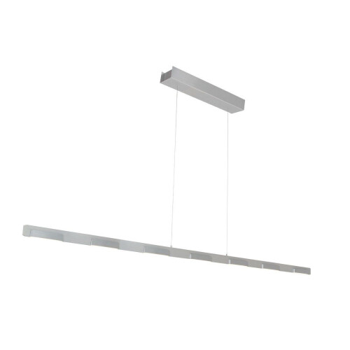 Hanglamp Bloc 3297ST Staal 171 cm Hoogteinstelbaar met Kabel Lift Steinhauer, Modern Design, Dimbaar