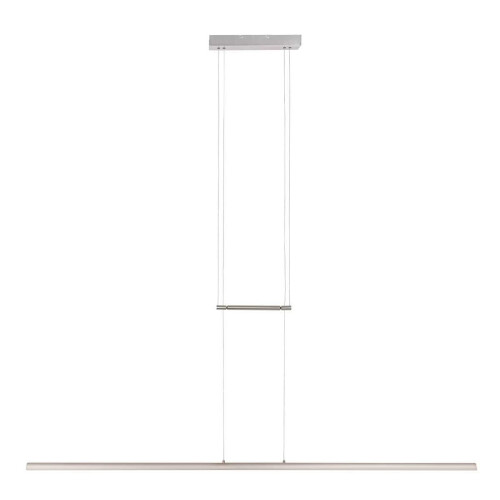 Steinhauer Profilo 3318ST - Hanglamp - Dimbaar - 150 cm breed - Zilver