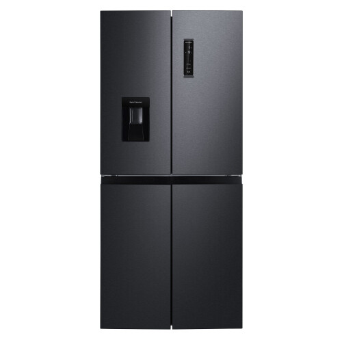 Hanseatic Hcdc18080cwdbi - Amerikaanse Koelkast - 180 Cm - 419l - No Frost - Zwart