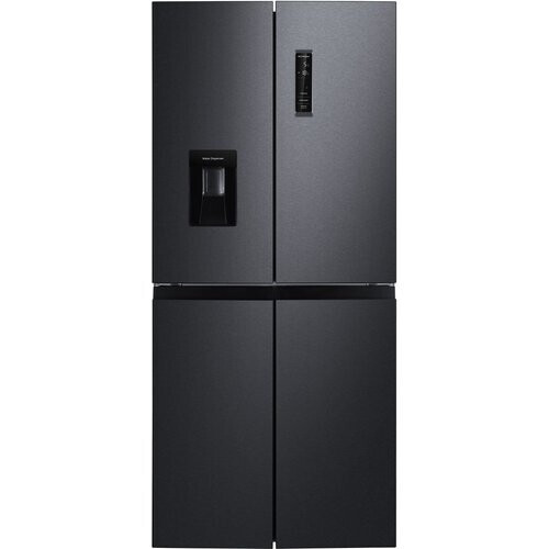 Hanseatic Hcdc18080cwdbi - Amerikaanse Koelkast - 180 Cm - 419l - No Frost - Zwart Tweedehands